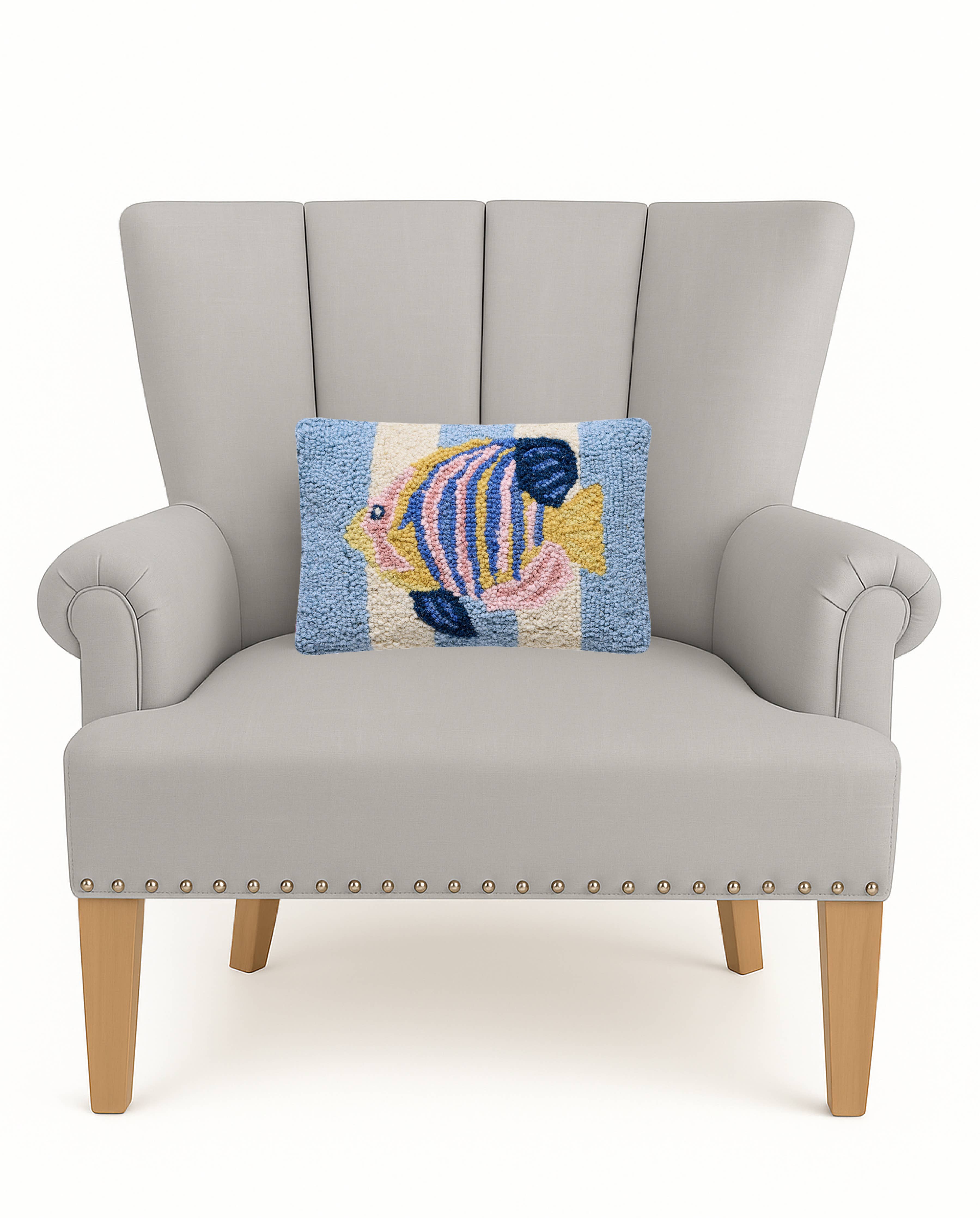 Tropical Fish Hook Pillow
