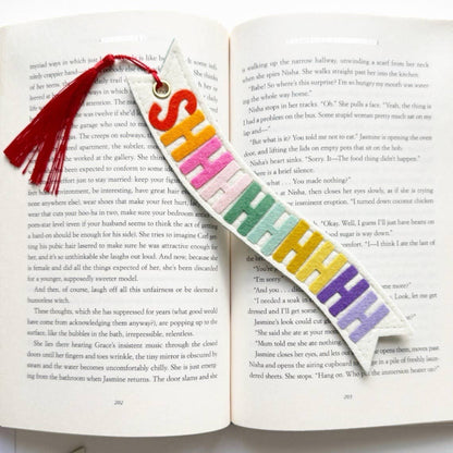Shh… Rainbow Bookmark