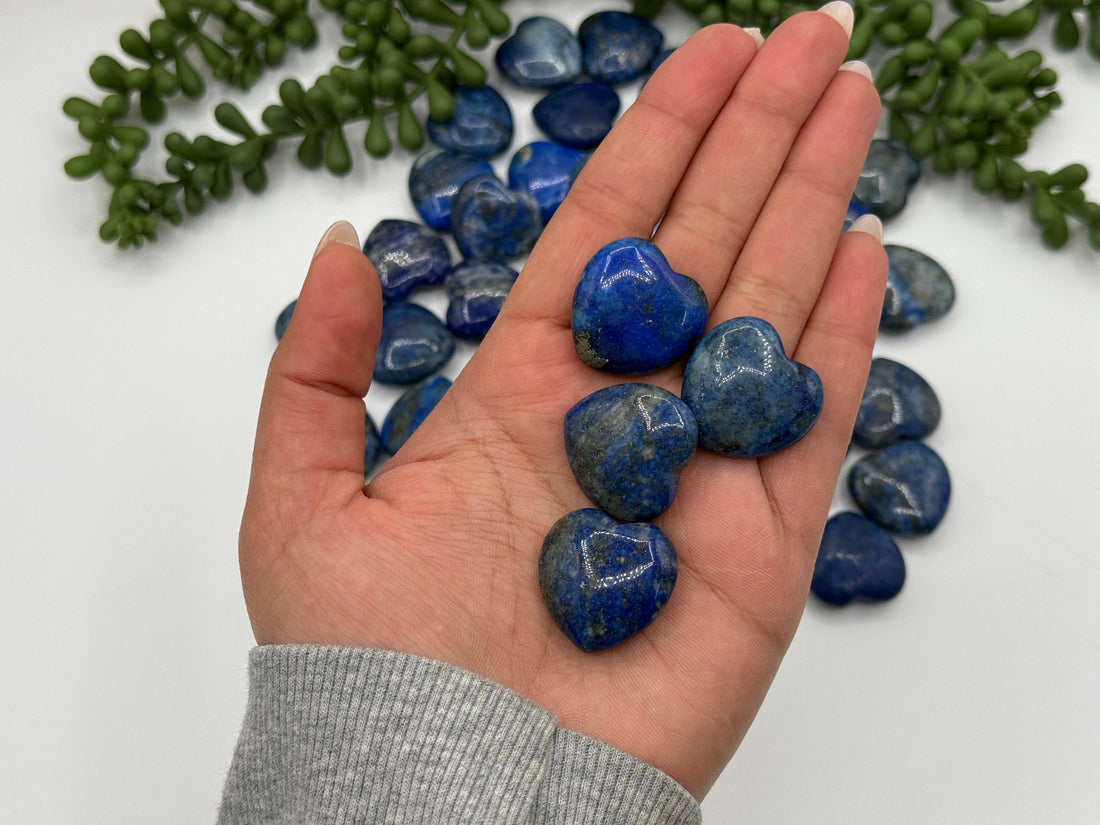 Lapis Lazuli Mini Heart