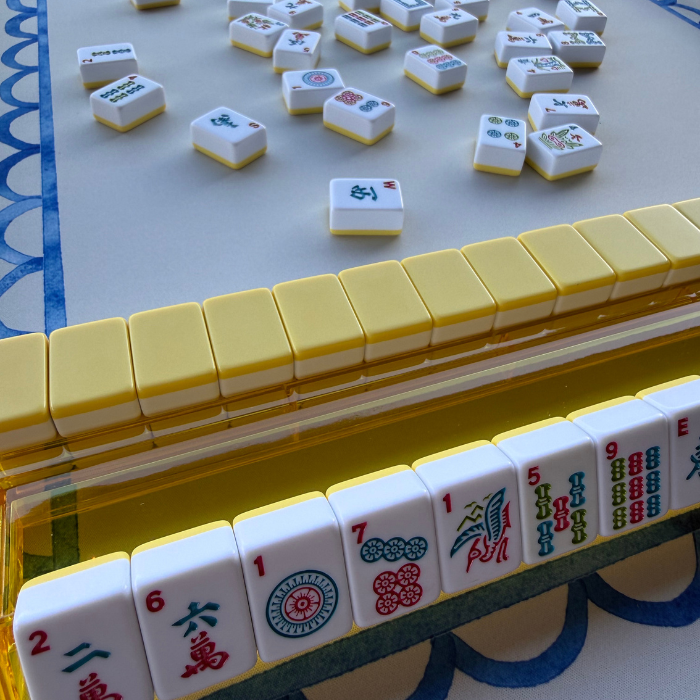 Lemon Lime Mahjong Mat