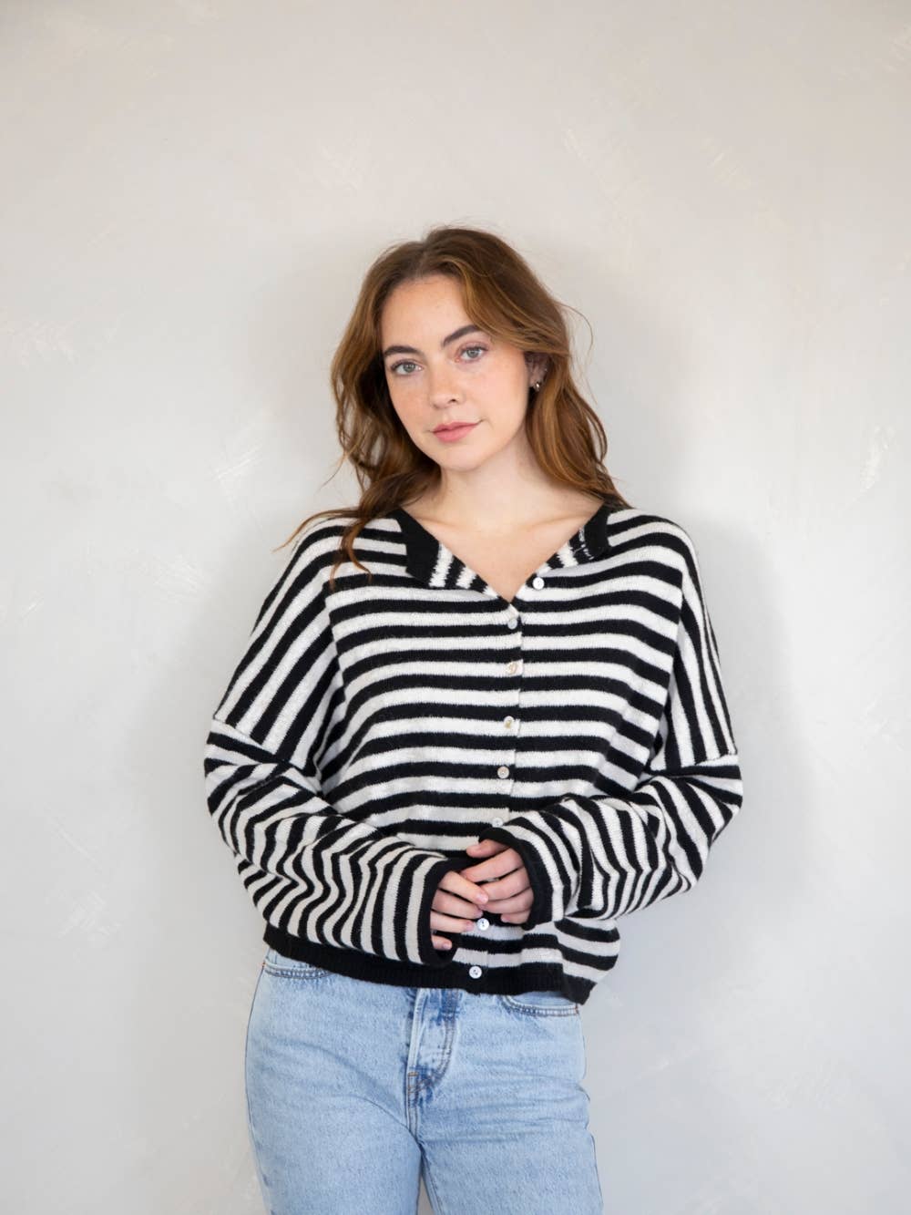 Piper Striped Cardigan