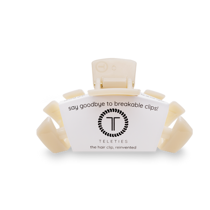 Almond Beige Medium Clip