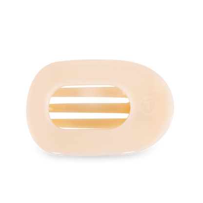Almond Round Flat Hair Clip