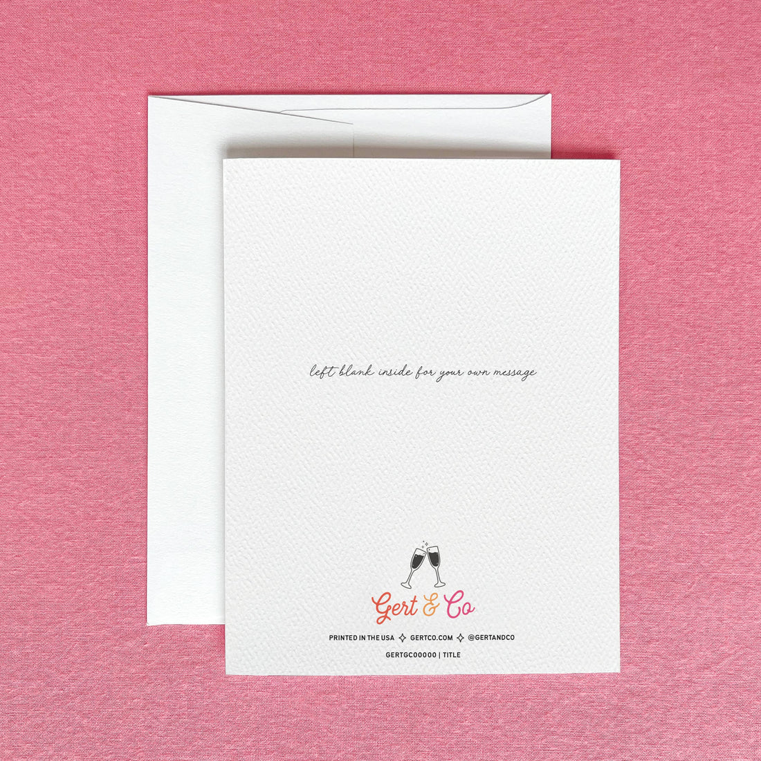 The Gentle Stripes Card