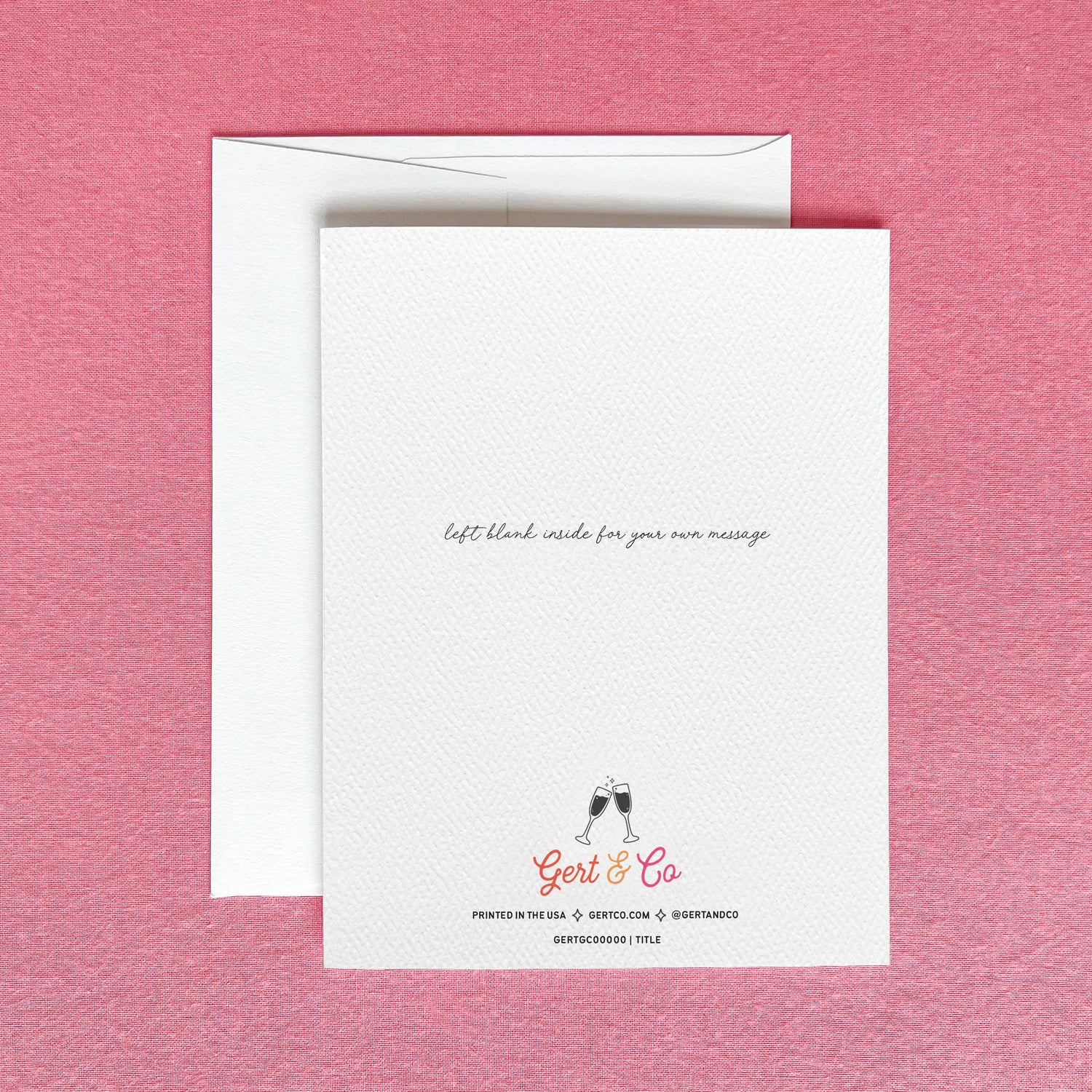 The Gentle Stripes Card