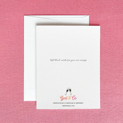 The Gentle Stripes Card