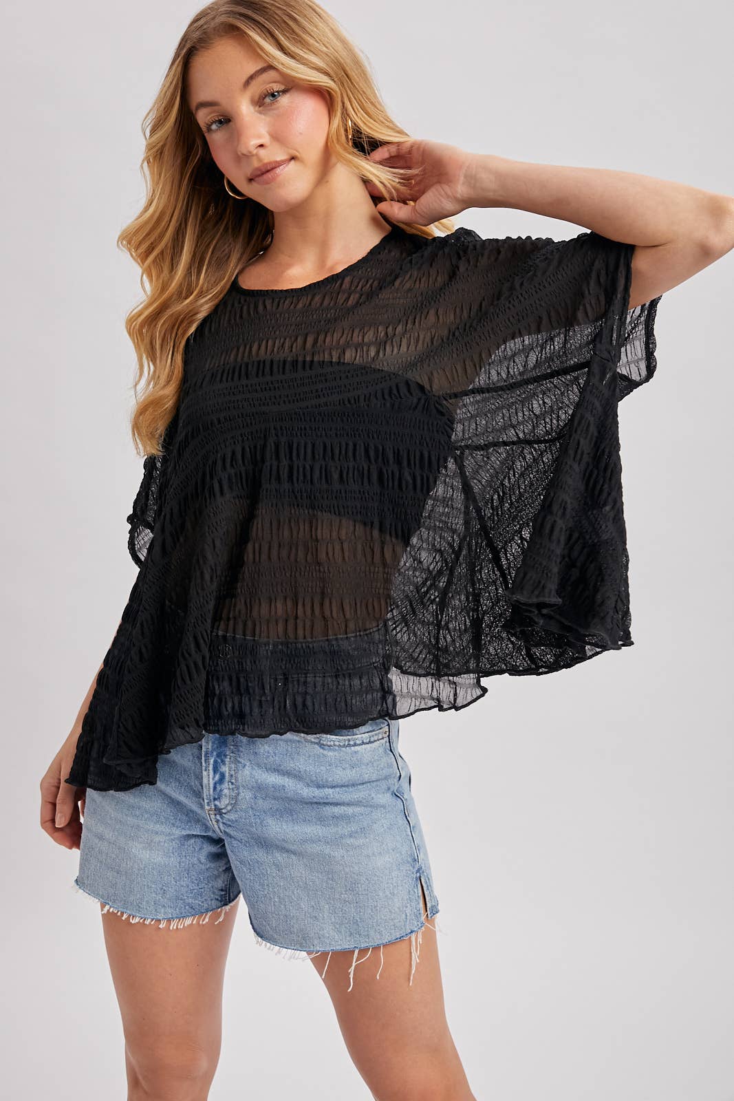 Capri Sheer Top