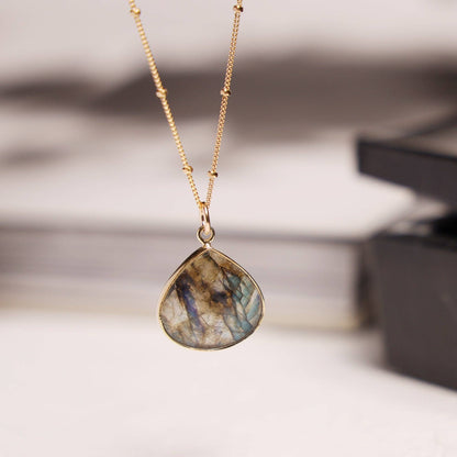 Labradorite Drop Pendant