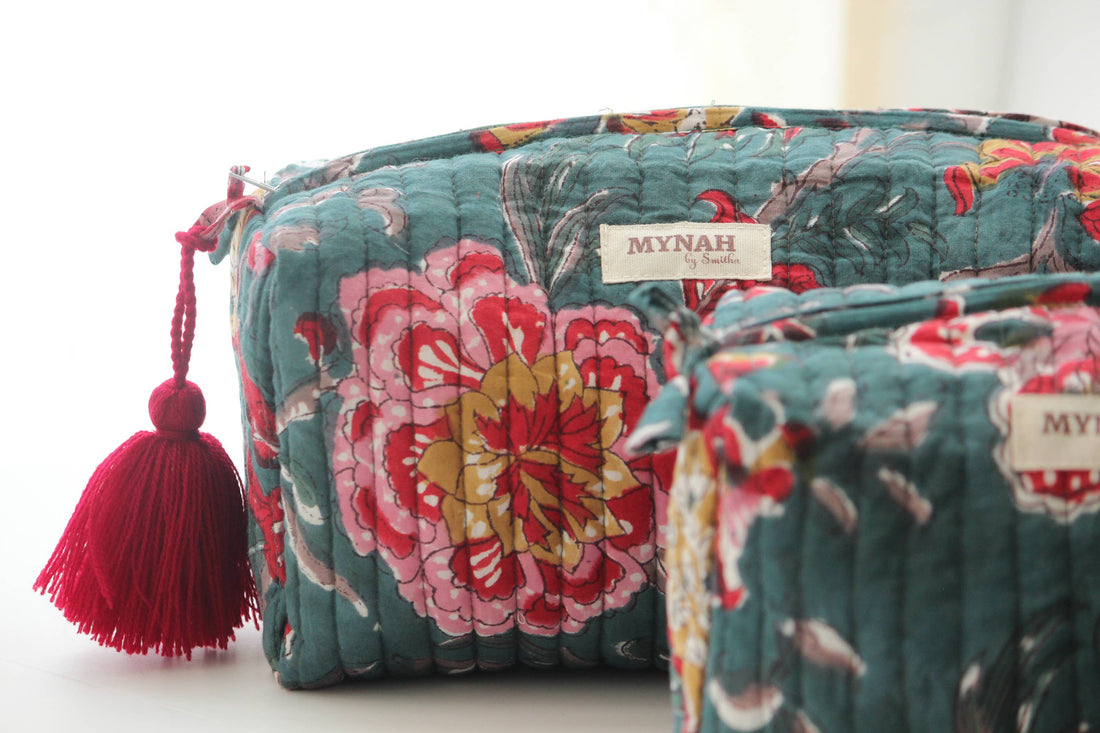 Emerald Garden Travel Pouch