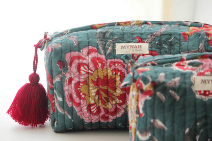 Emerald Garden Travel Pouch