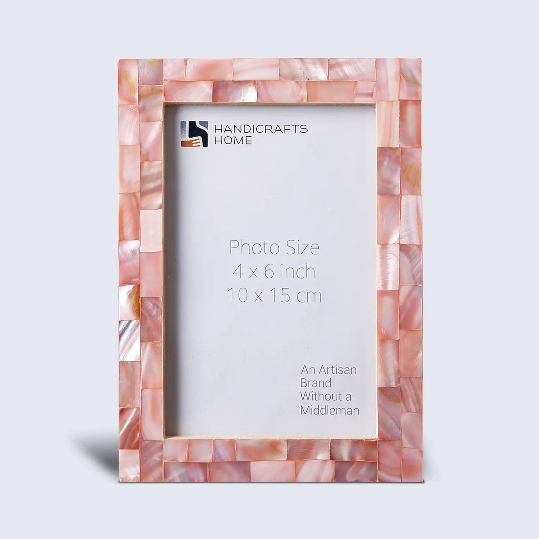 Pink Mother of Pearl Frame