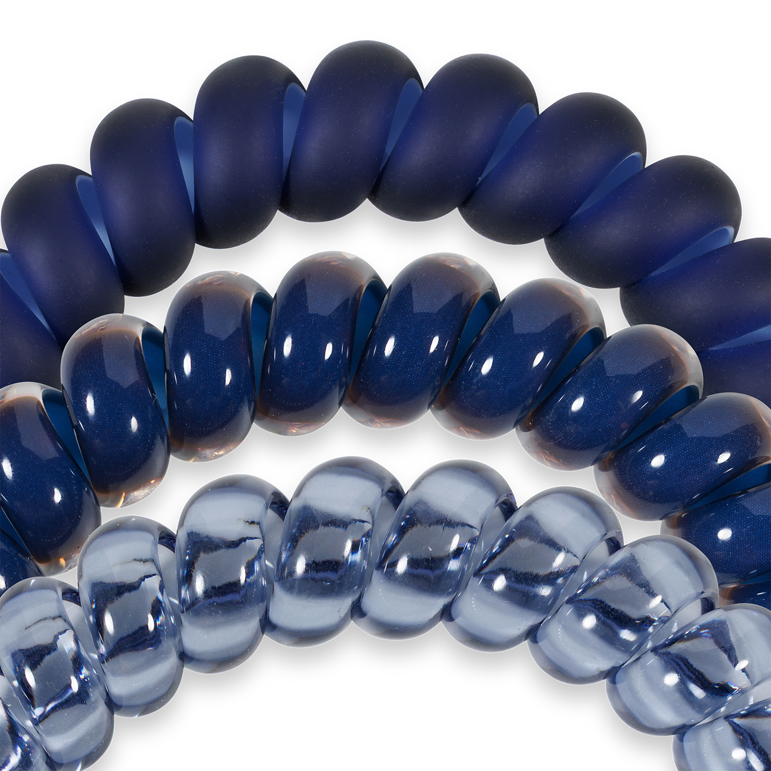 Nightfall Navy Large Hair Ties
