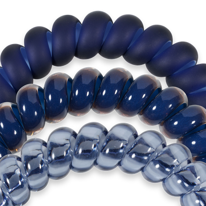 Nightfall Navy Large Hair Ties