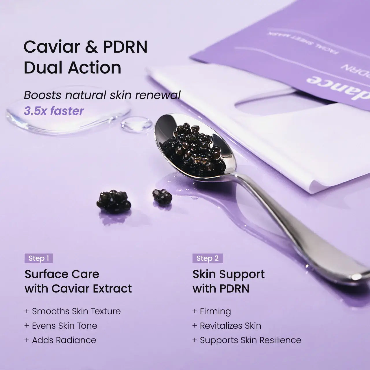 Rejuvenating Caviar PDRN Real Deep Sheet Mask
