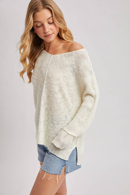 Easy Days V-Neck Sweater