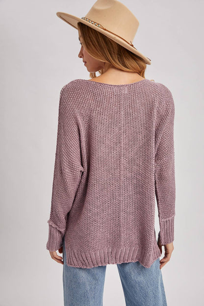 Easy Days V-Neck Sweater