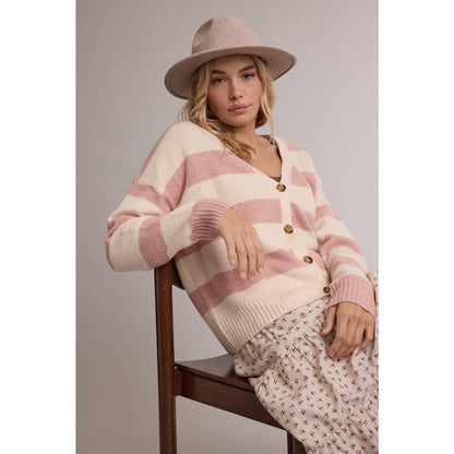 Lulu Striped Cardigan