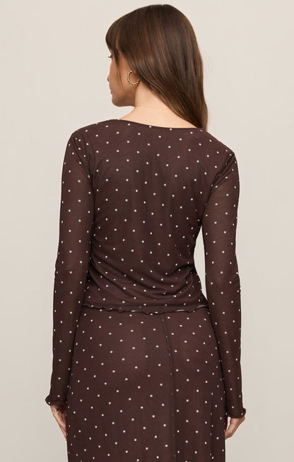 Amara Polka Dot Top