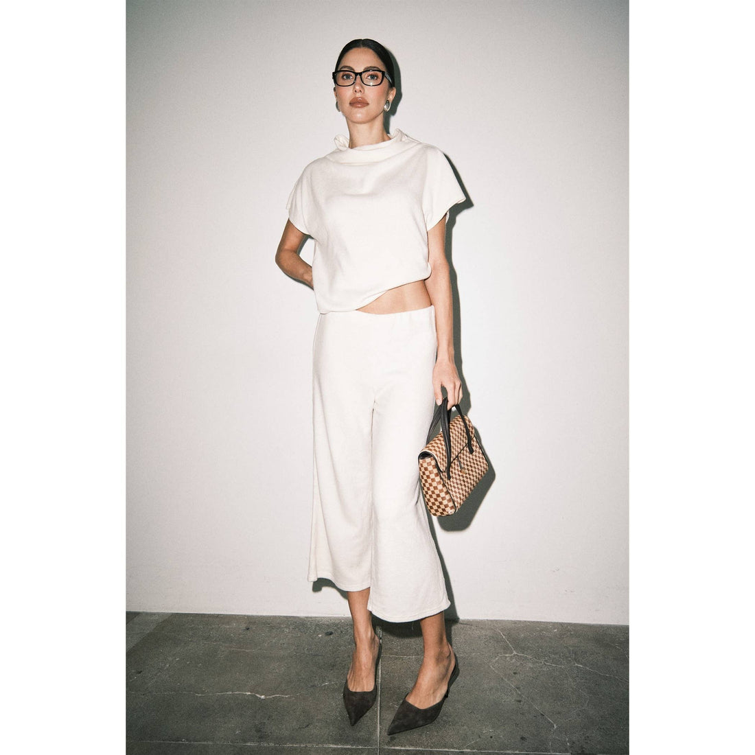 Lila Funnel Neck Top