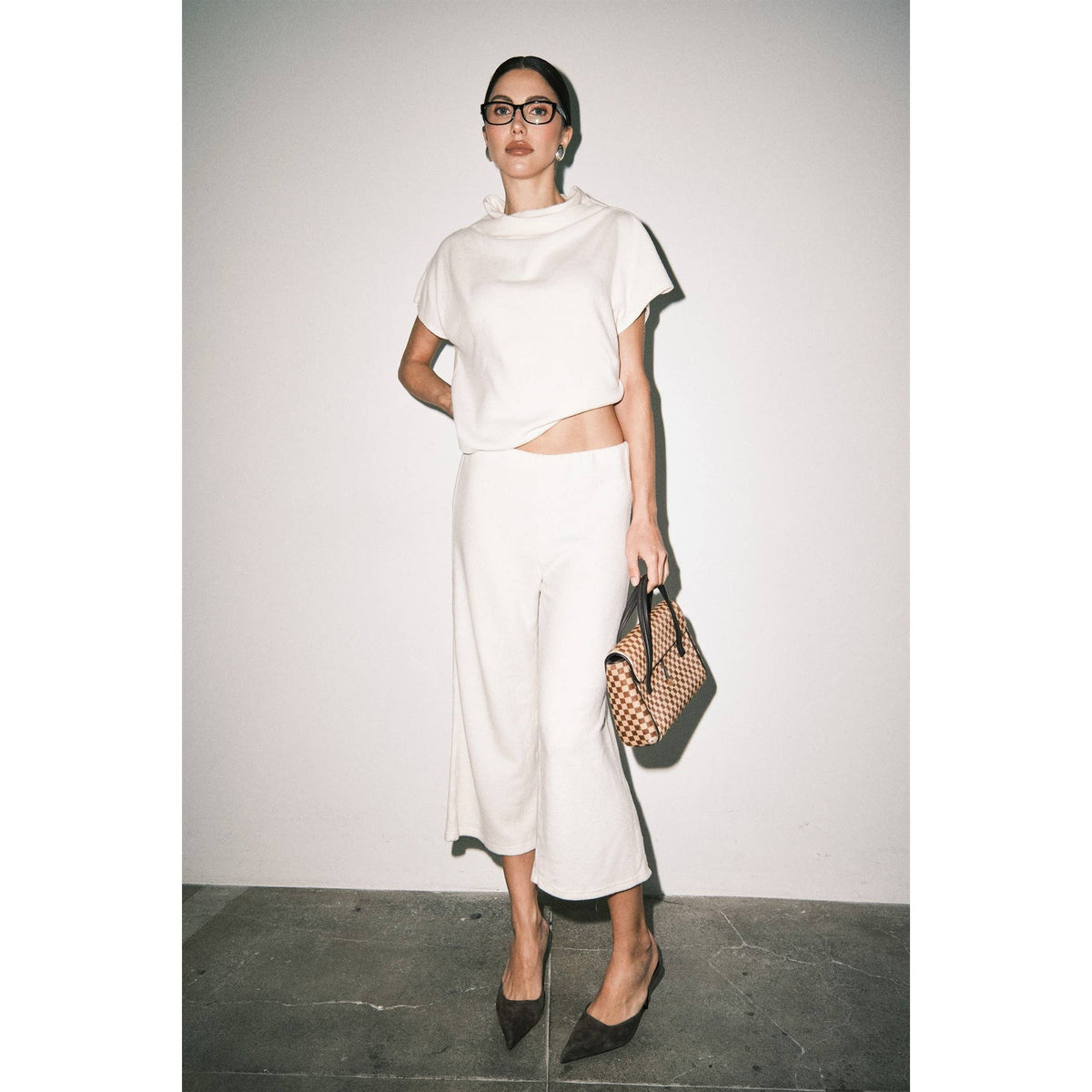 Lila Funnel Neck Top