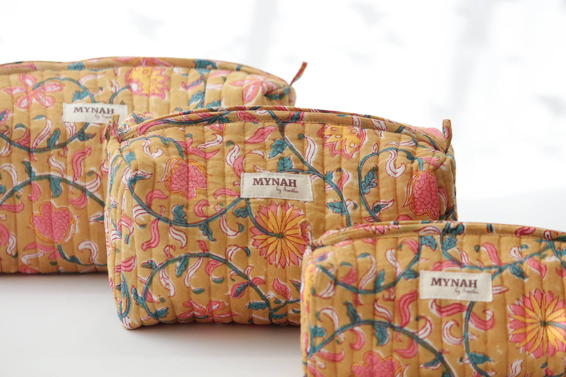 Henna Vines Travel Pouch