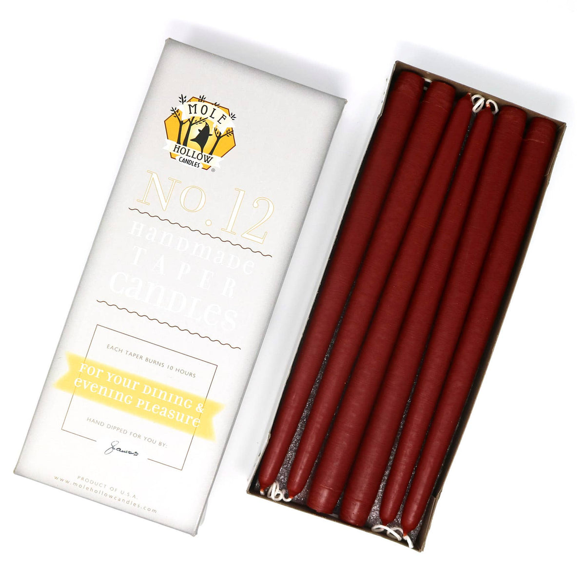Hand Dipped Tapers