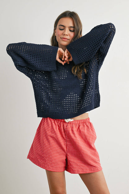 Crochet Star Sweater