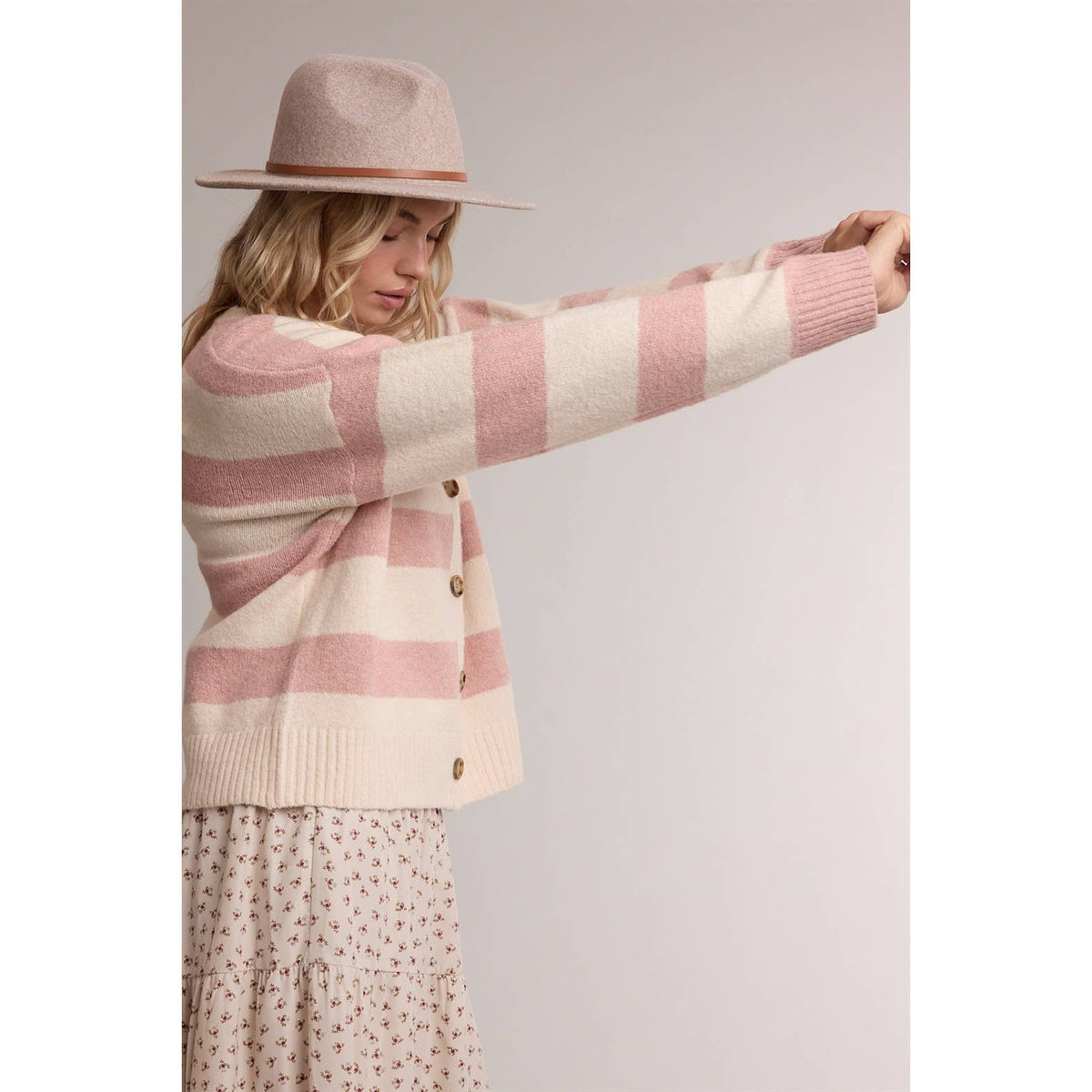 Lulu Striped Cardigan