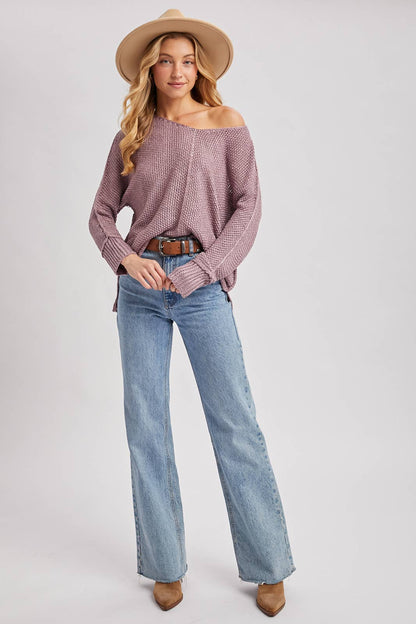 Easy Days V-Neck Sweater