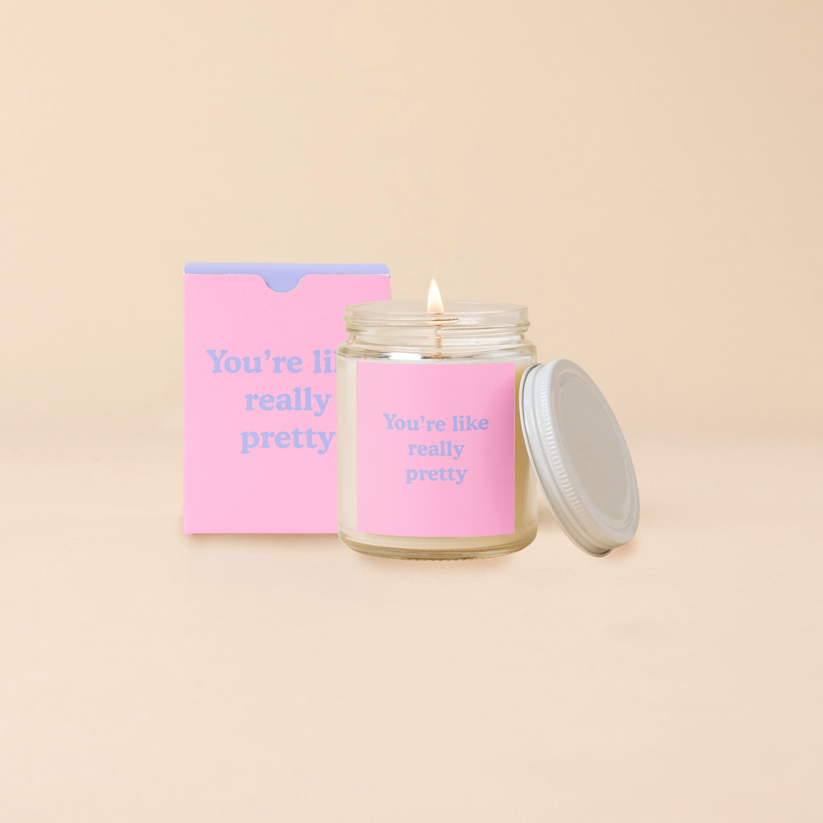 Color Block Gift Candle