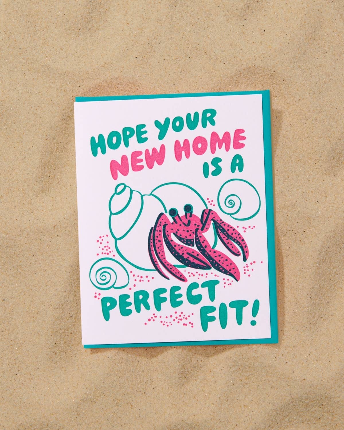 Perfect Fit Hermit Crab Card