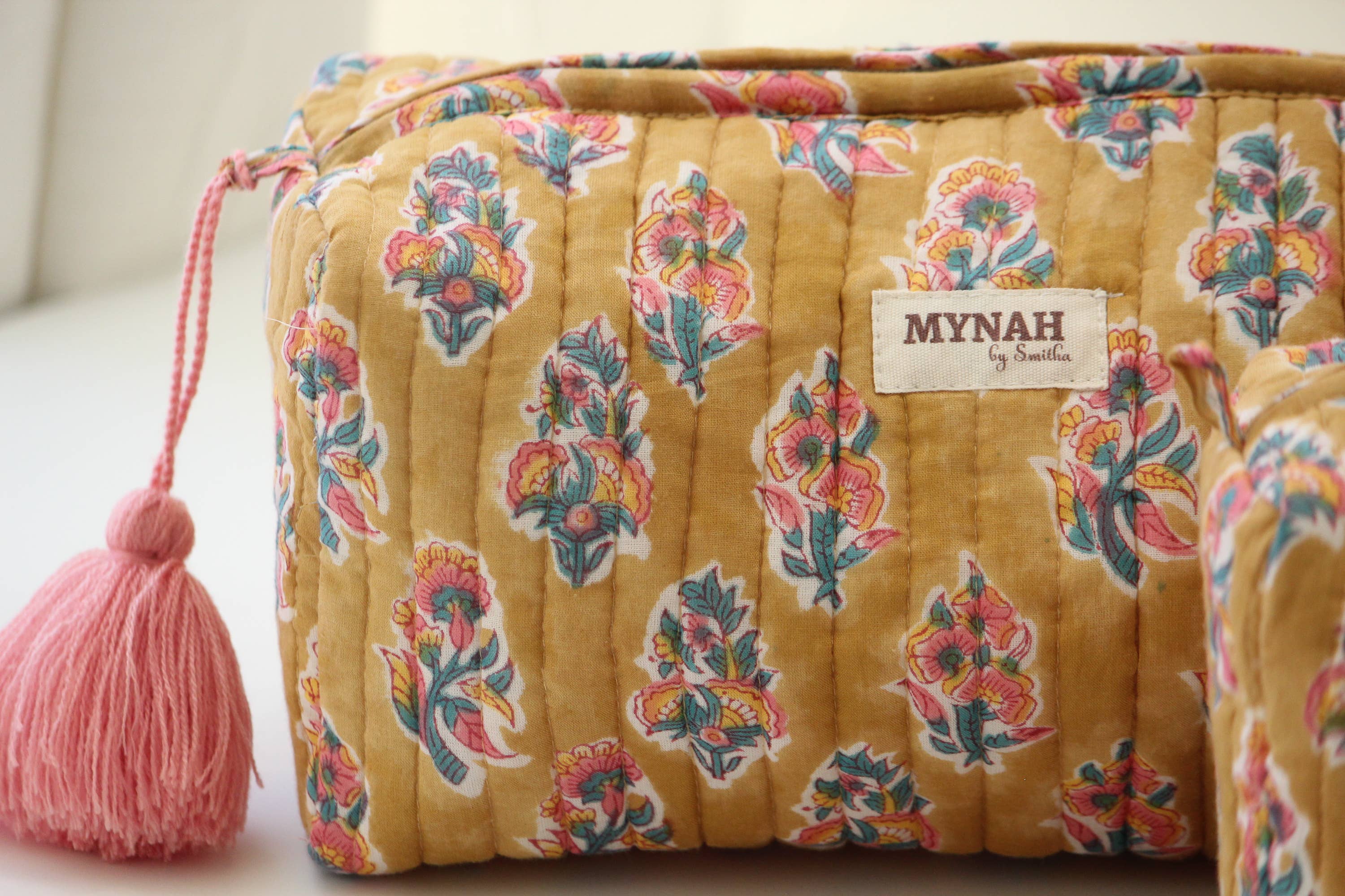 Henna Motif Travel Pouch