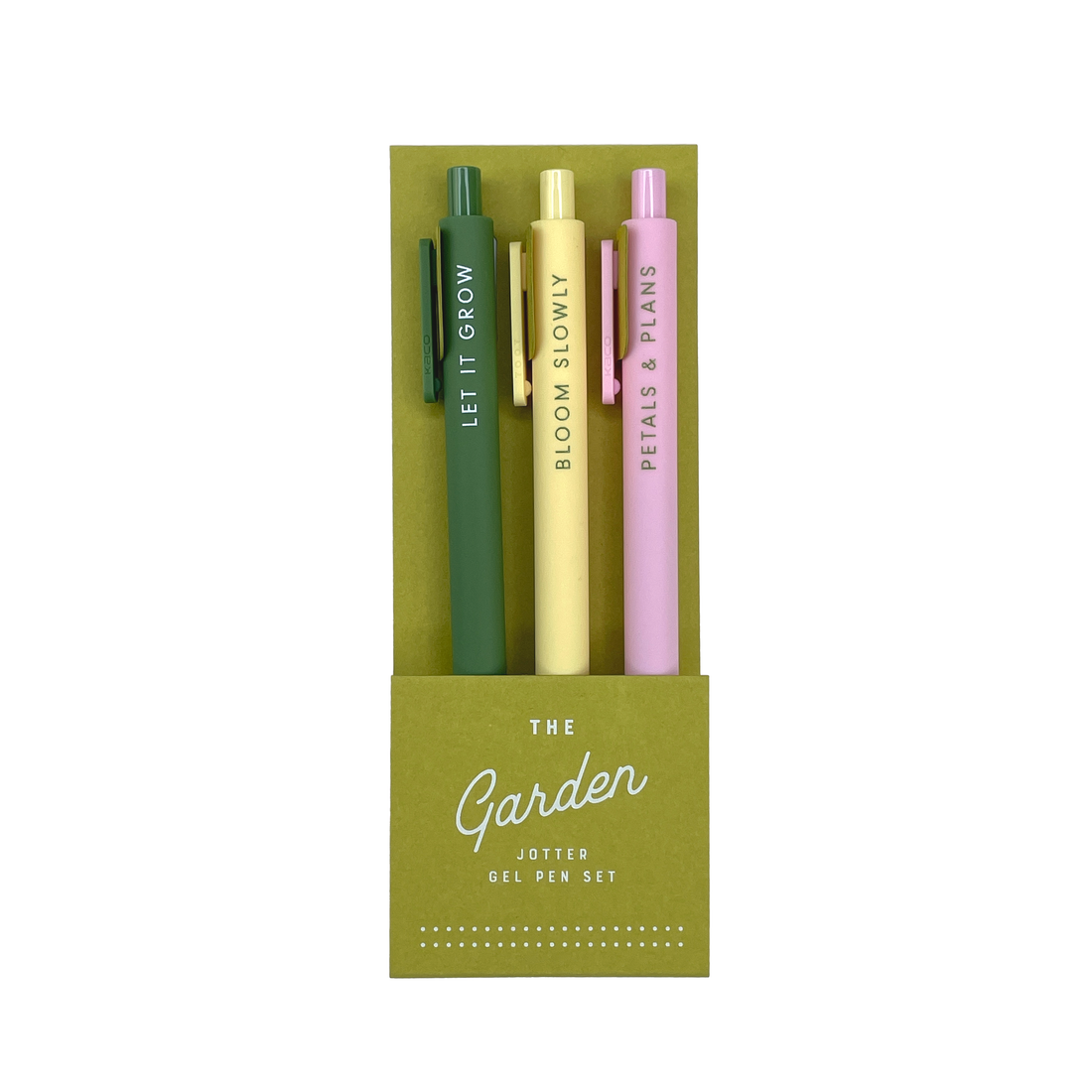 Garden Jotter Pen Set
