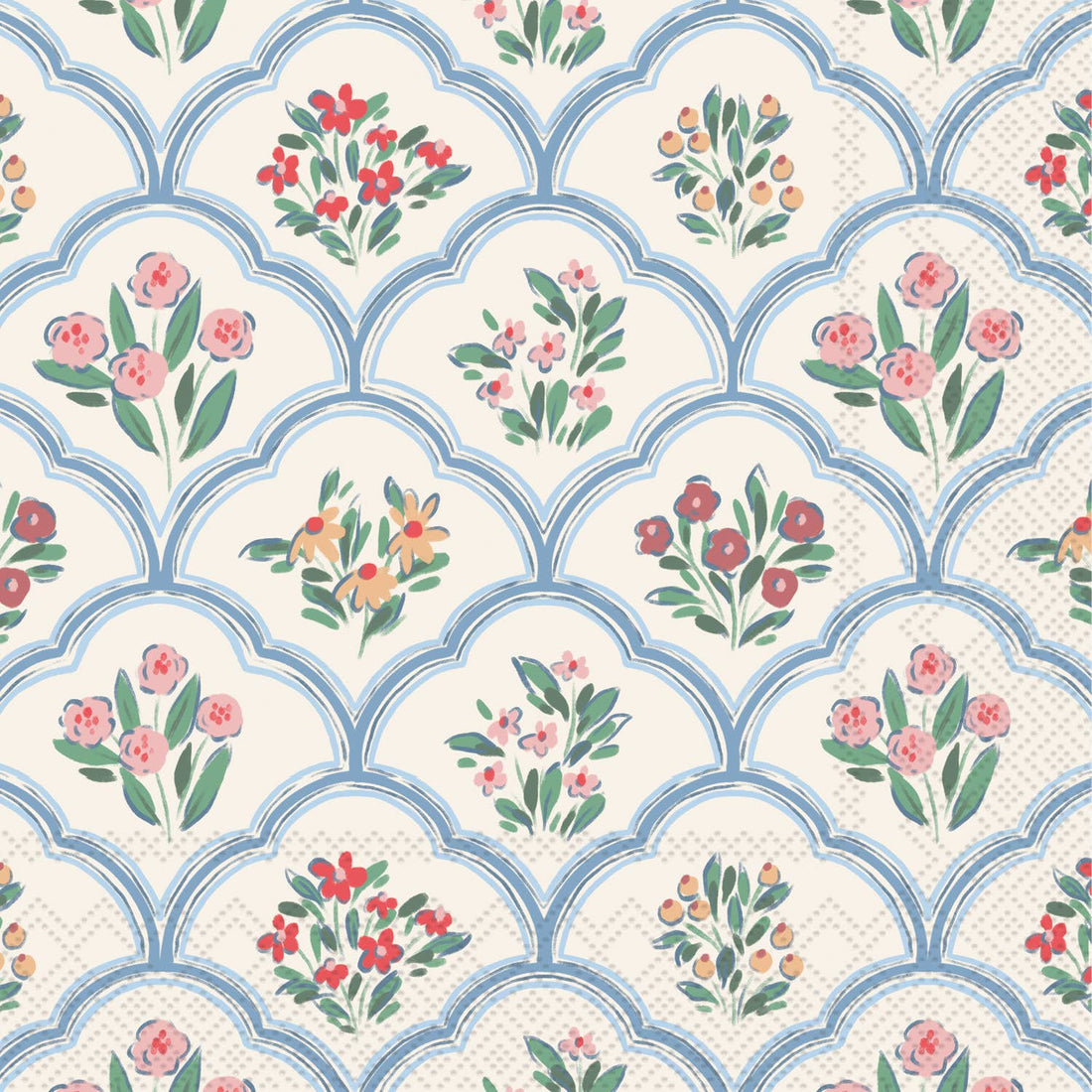 Joyful Lattice Cocktail Napkins