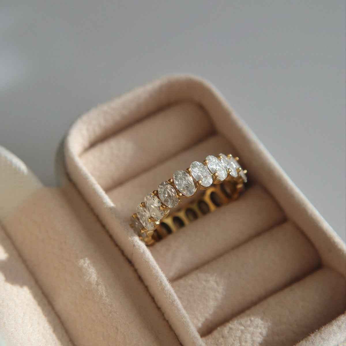 Oval Eternity Ring