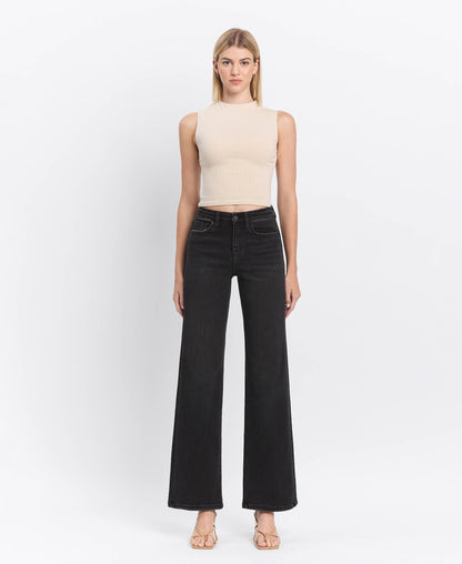 Rae Black Loose Fit Jeans