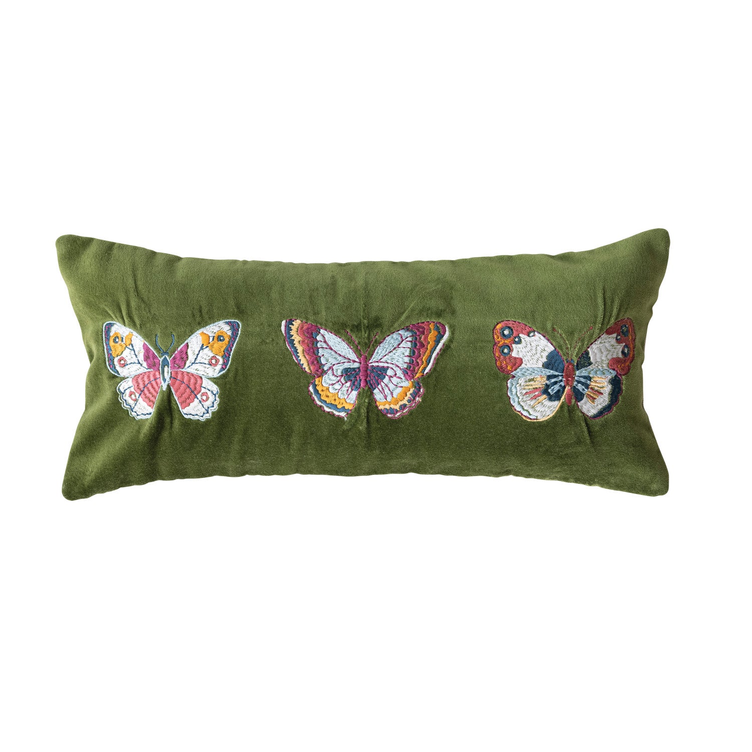 Velvet Butterfly Pillow