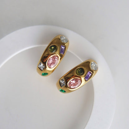 Mosaic Hoops