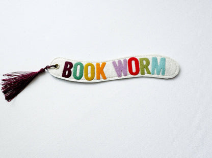Book Worm Bookmark
