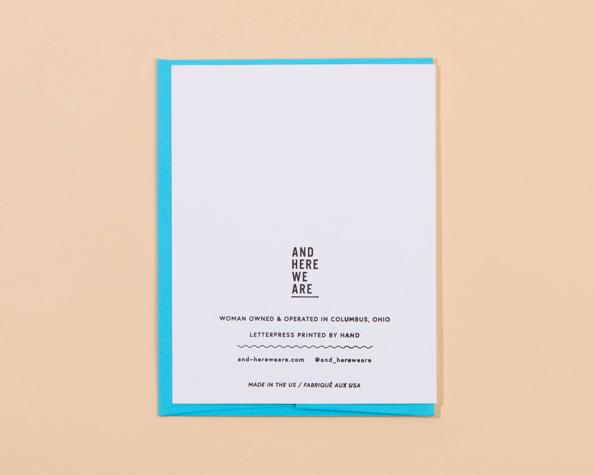 Smiley Thanks Card