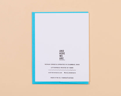 Smiley Thanks Card