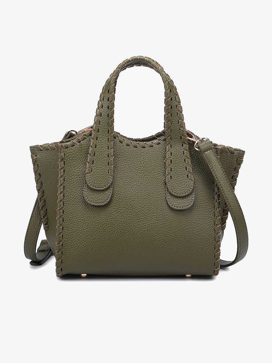 Marla Whipstitch Satchel