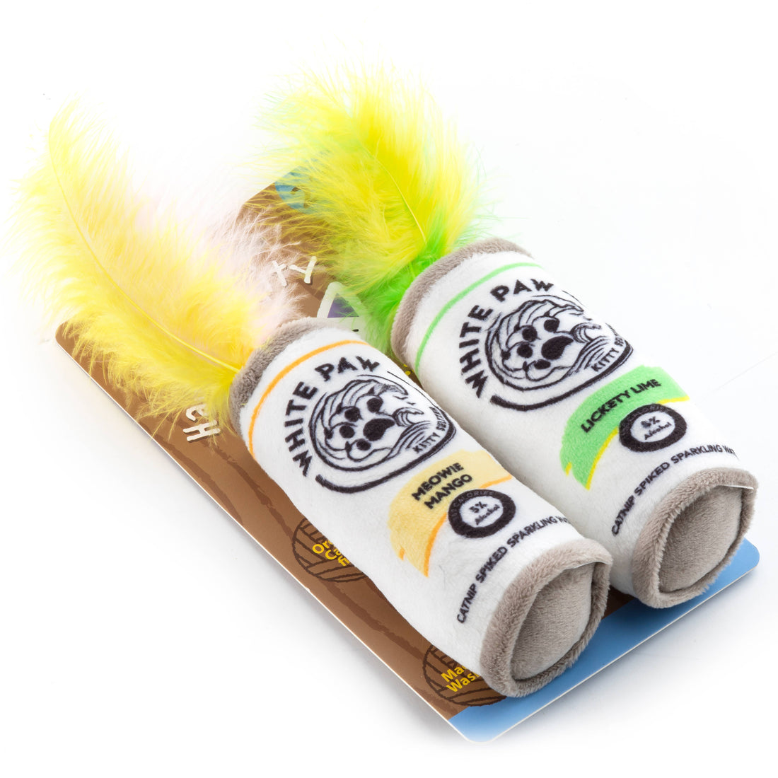 White Paw Catnip Toys