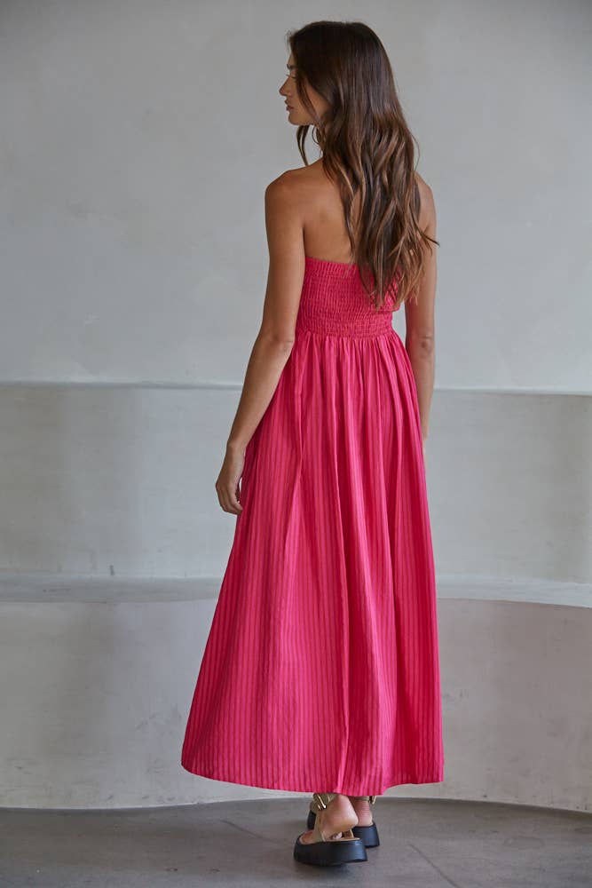 The Sweetheart Stripe Maxi