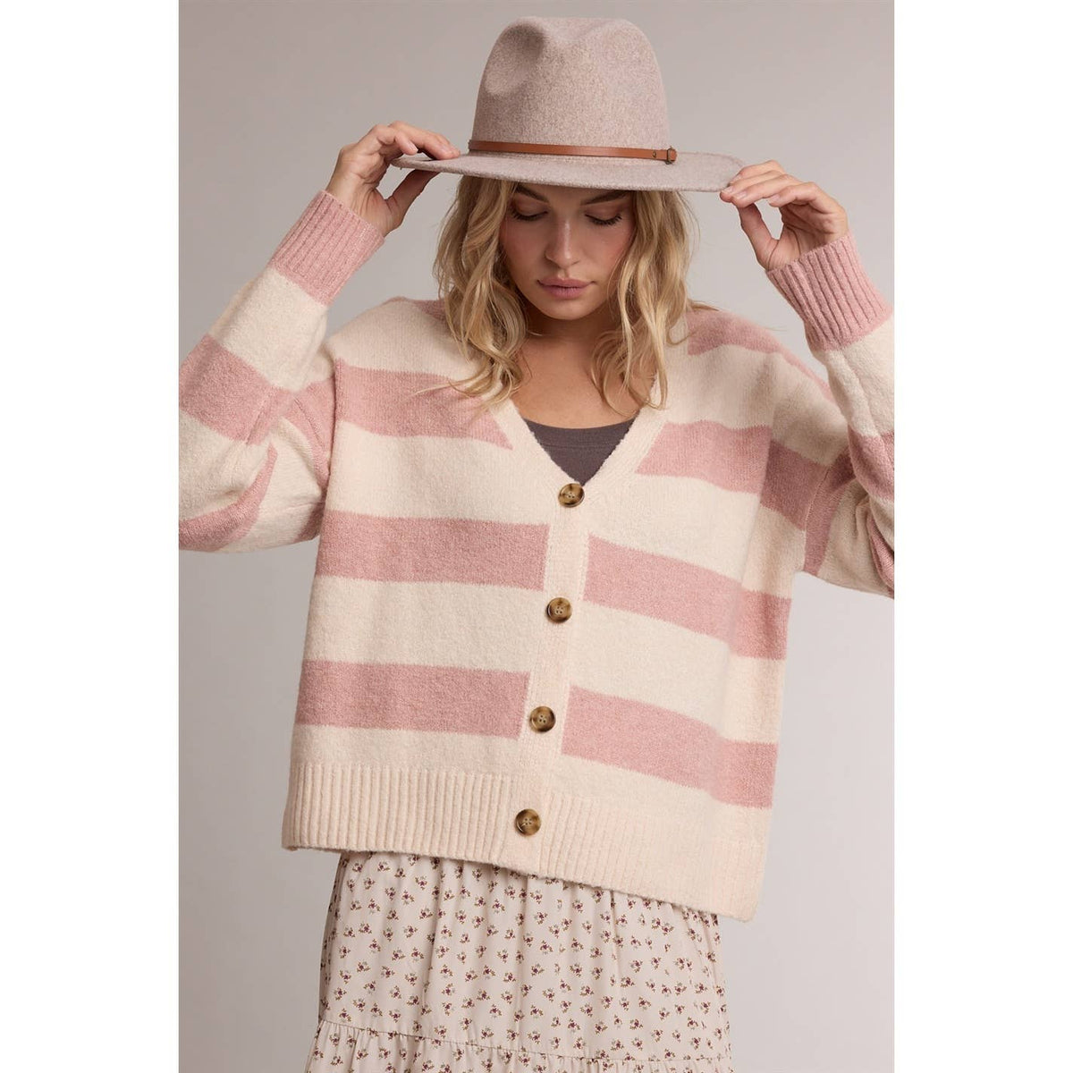 Lulu Striped Cardigan