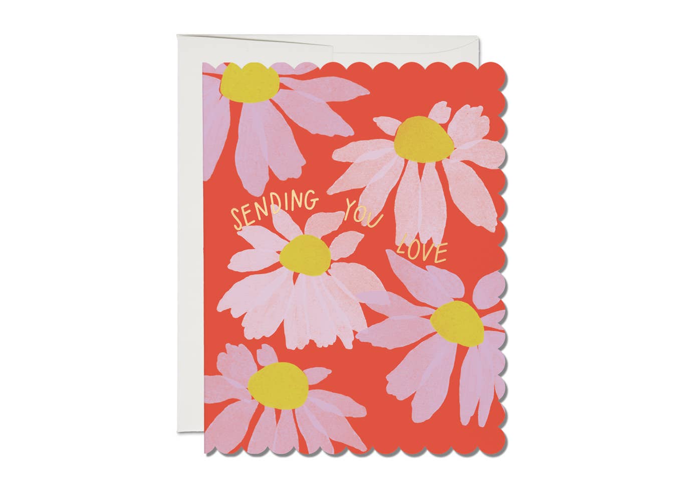 Scalloped Sympathy Card