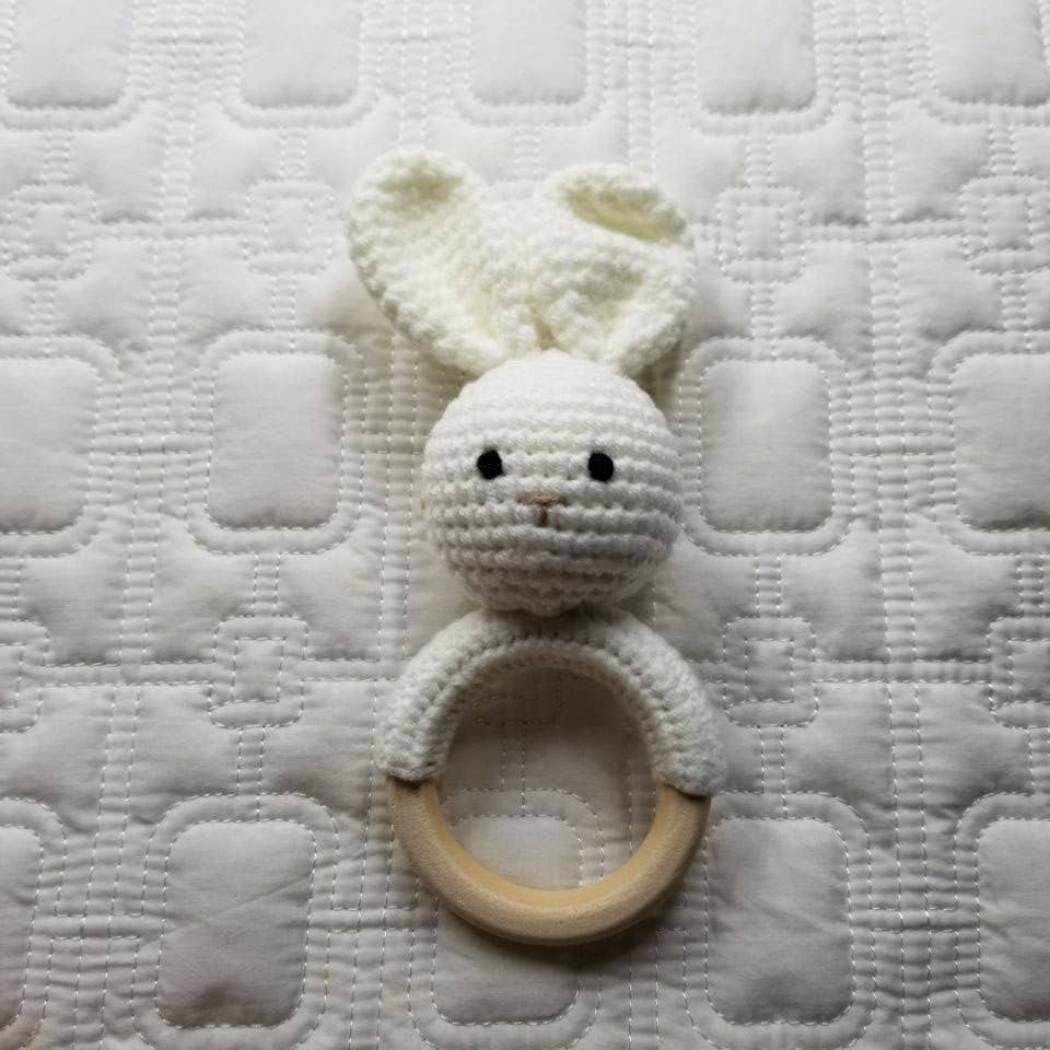 Bunny Crochet Rattle