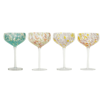 Confetti Stemmed Coupe