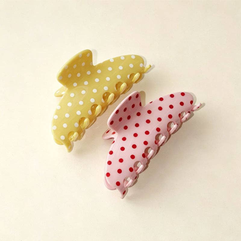 Sweet Polka Dots Hair Clip