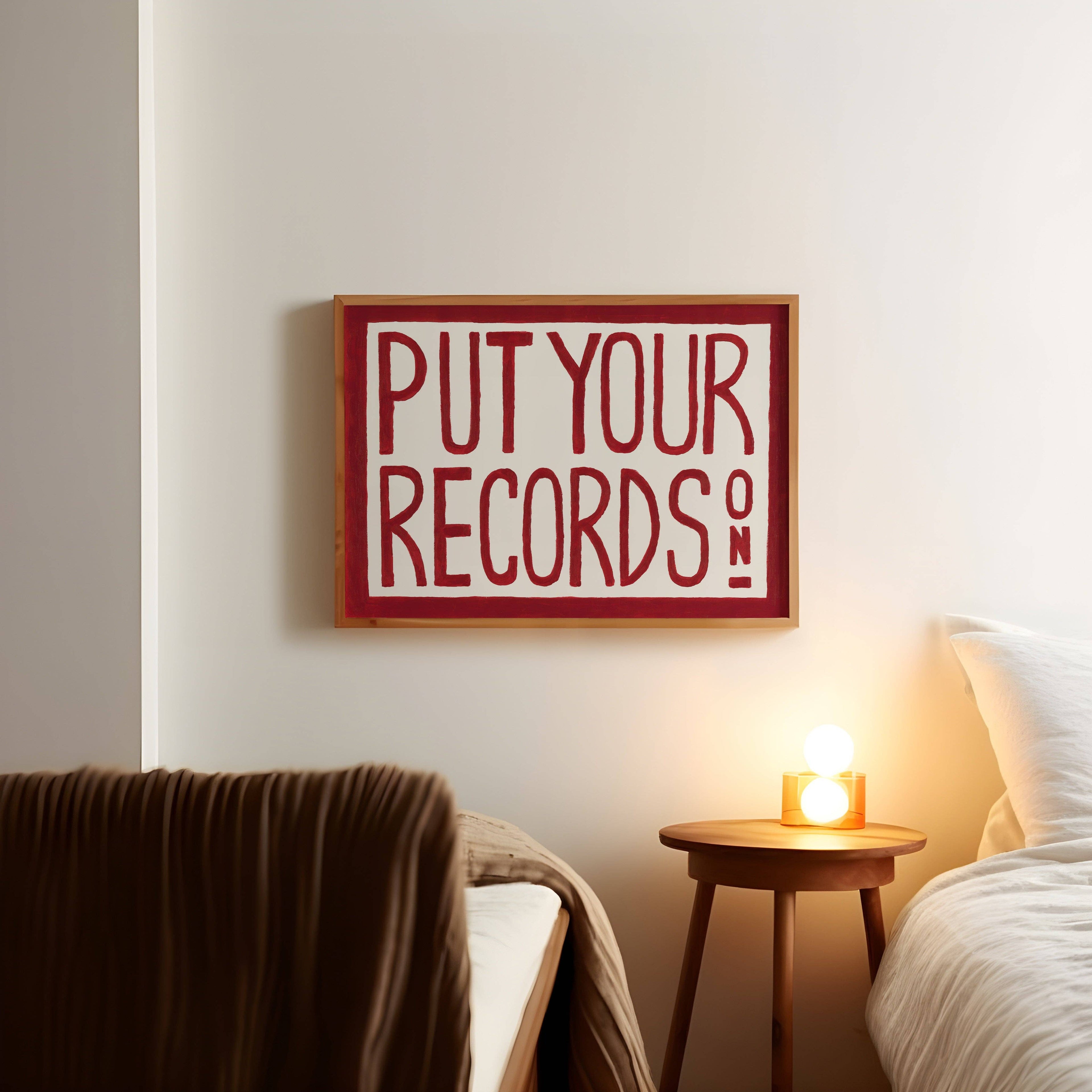 Put Your Records On Print